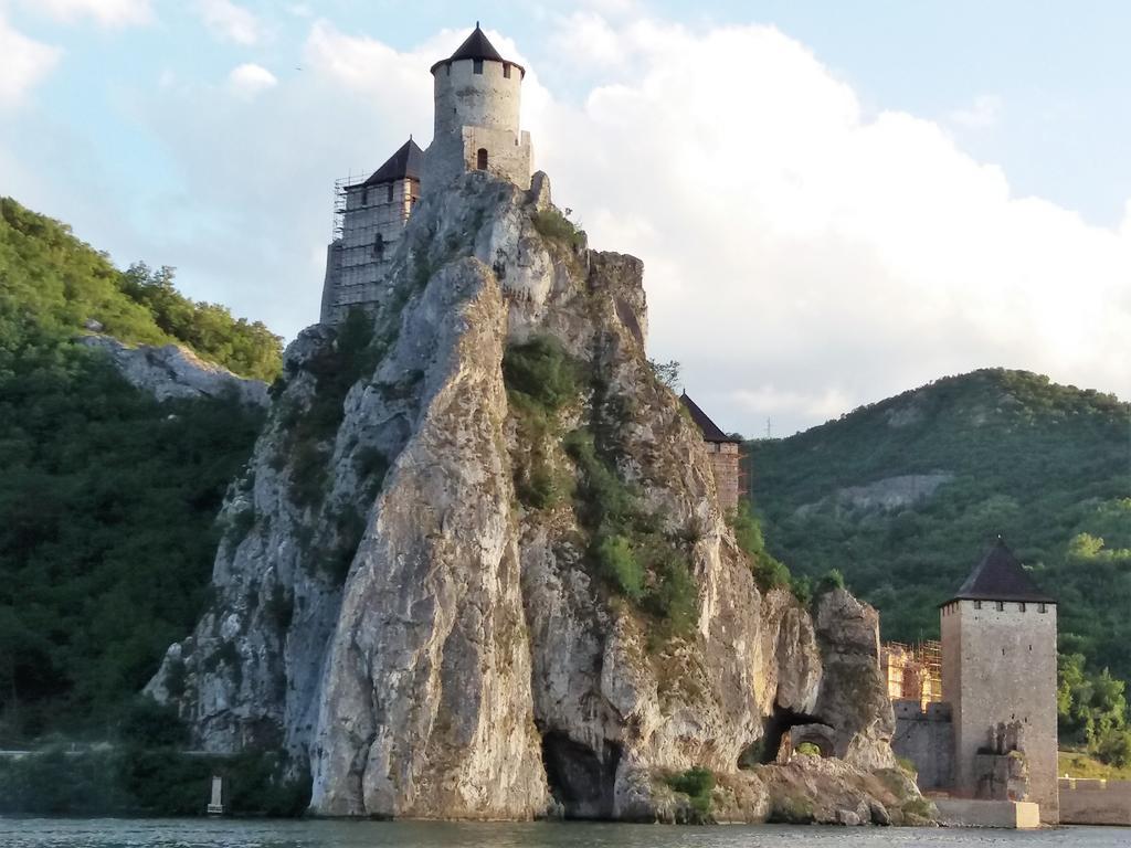 Zlatna Ribica Lägenhet Golubac Exteriör bild